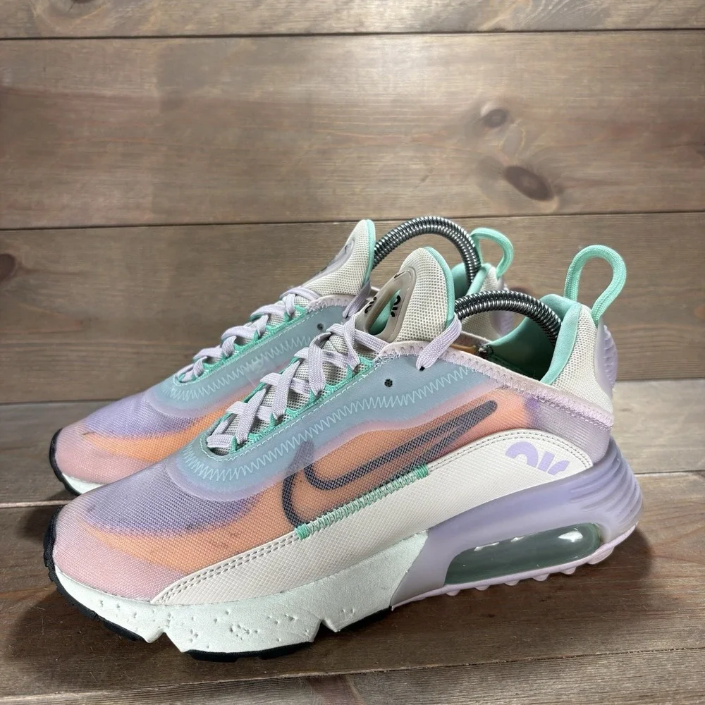 nike air max 2090 womens size 7 shoes multicolor athletic running sneakers - Picture 1 of 10